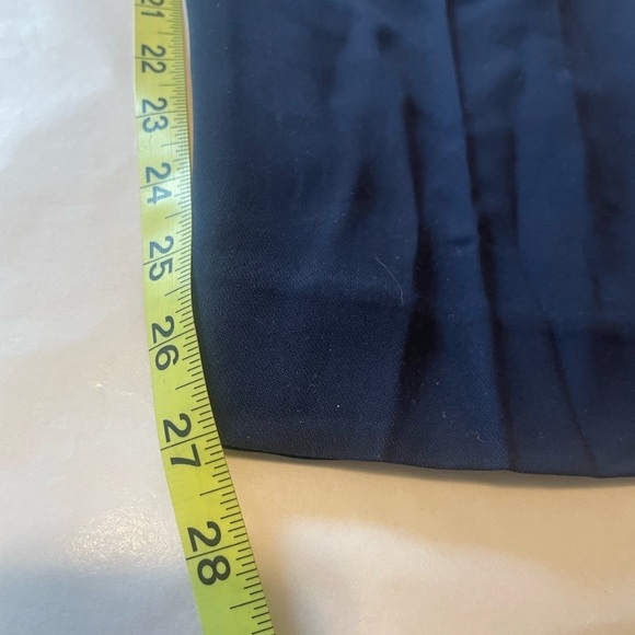 NEW J.Crew Maternity Jamie Crepe Pants Trousers Women’s Sz 20 Navy Blue Ankle - Picture 14 of 16